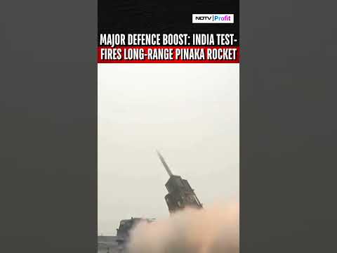 Watch: India Successfully Test-Fires Pinaka Rocket!