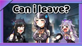 Nerissa & Biboo being TOO clingy when Shiori tries to leave
