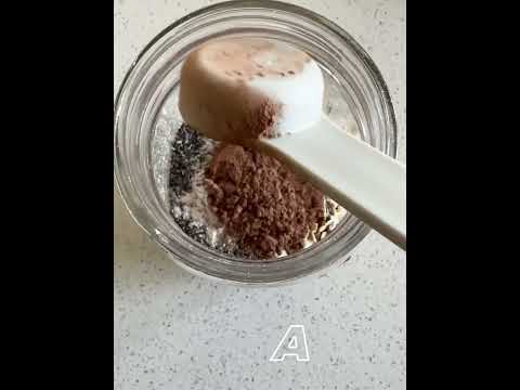 ✨Chocolate overnight oats