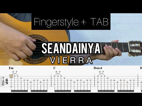 Vierra - Seandainya | Fingerstyle Guitar | Fingerstyle Guitar (TABLATURE + CHORD)