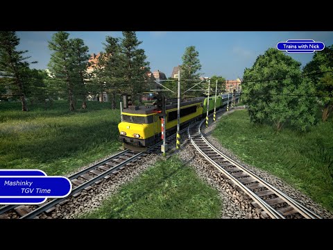 Mashinky S4 - TGV Time