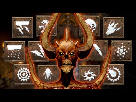 I Tried EVERY Sorceress Skill VS Mephisto in D2R