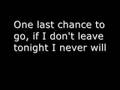Rise Against - Last Chance Blueprint (With lyrics)