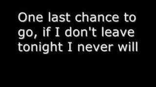 Rise Against - Last Chance Blueprint (With lyrics)