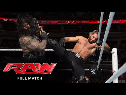 FULL MATCH - Roman Reigns vs. Seth Rollins: Raw, Dec. 29, 2014