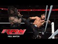 FULL MATCH Roman Reigns Vs Seth Rollins Raw Dec 29 2014