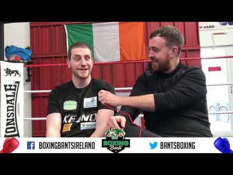 "I'D LOVE TO FIGHT JAY BYRNE FOR AN IRISH TITLE AND BEAT HIM AS WELL"