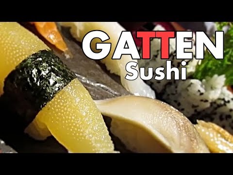 Gatten Sushi - Ginza, Tokyo ᴴᴰ