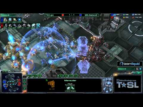 Game 3 - FXOqxc vs Mill.Adelscott - TSL3 Ro16 Match 3