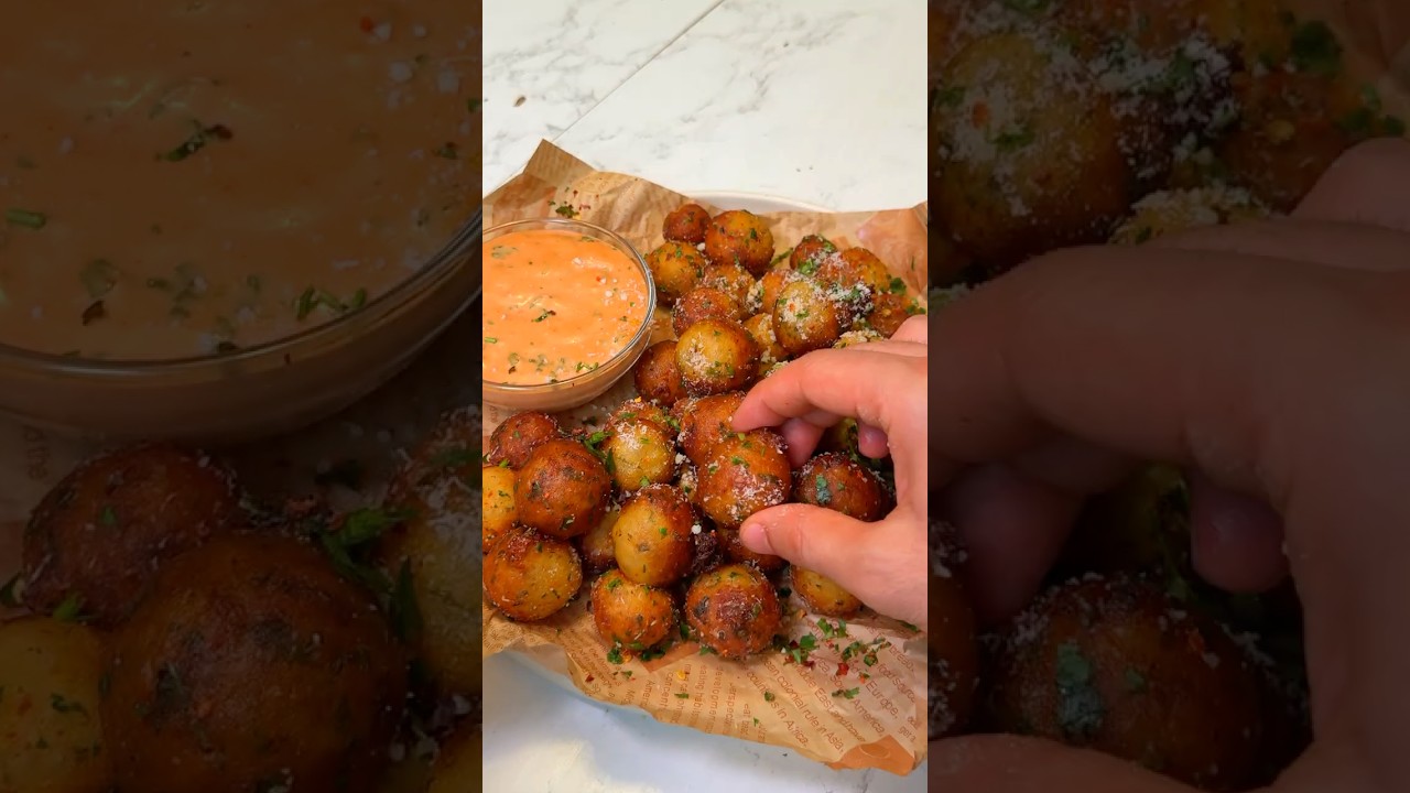 Crispy Potato Balls: The Perfect Snack!