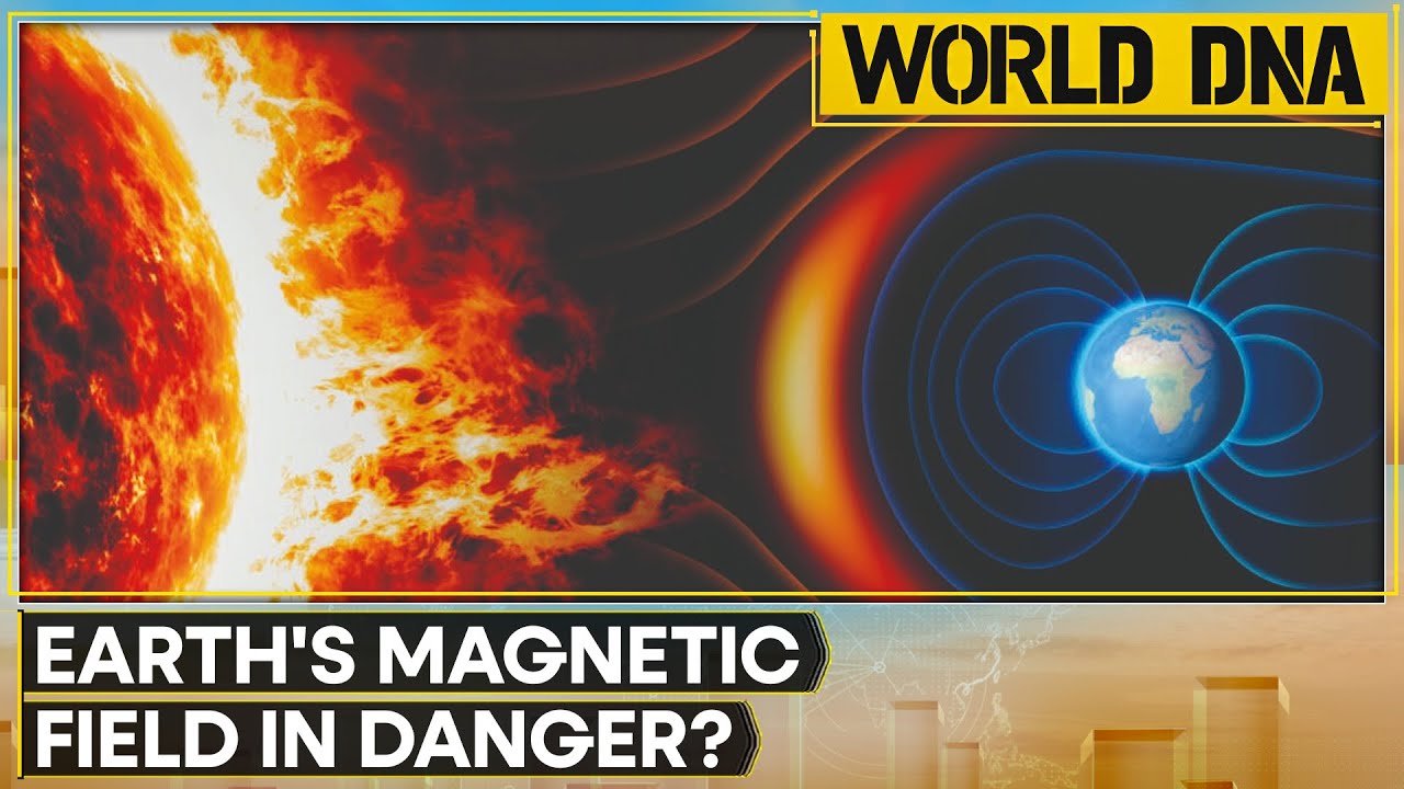 Earth’s Magnetic Field is Weakening Fast! What It Means for Satellites & Navigation | WION World DNA