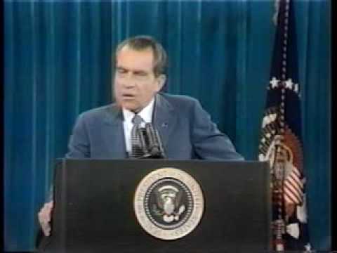 Richard Nixon - "I'm not a crook"