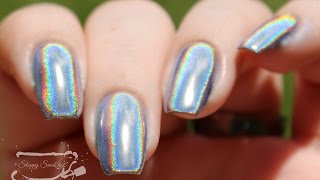 Nail Art | Holographic Chrome Nails ft. Madam Glam and Bornprettystore