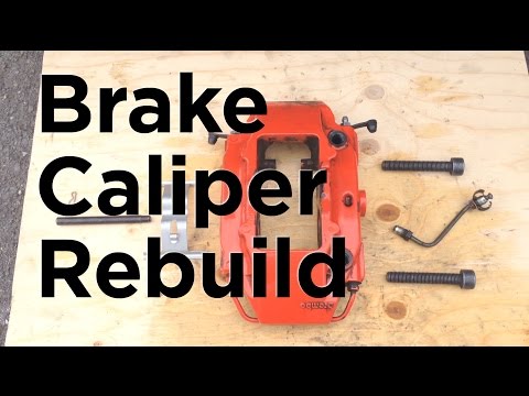 How to rebuild a brake caliper