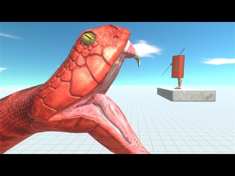 GIANT TITANOBOA FEEDING - Animal Revolt Battle Simulator ARBS