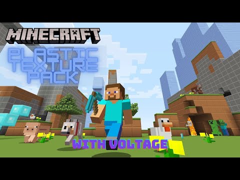 Plastic Texture Pack Review - Minecraft Texture Pack Trailer