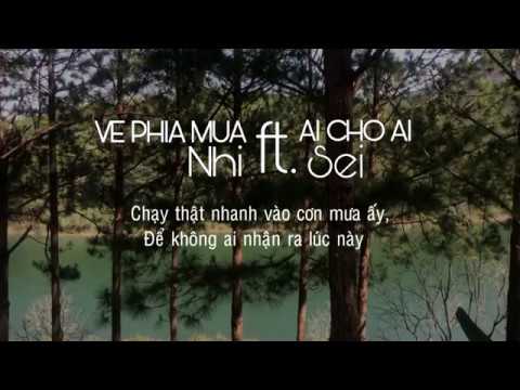 KARAOKE || VỀ PHÍA MƯA ft. AI CHỜ AI || NHI ft. SEI