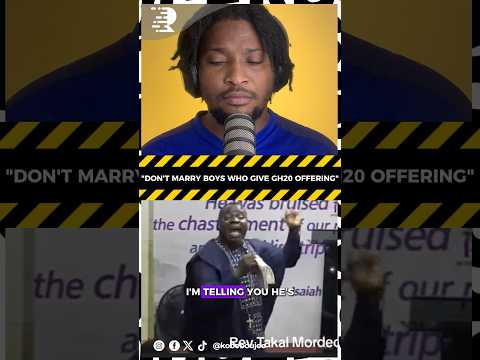 “DON”TMARRY BOYS WHO GIVE 10 CEDIS & 20 CEDIS OFFERING” 🇬🇭😂