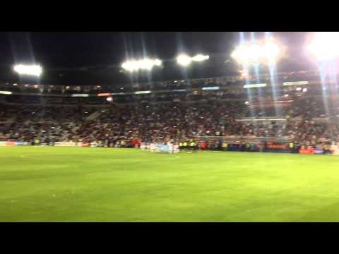 "Pumas vs  Pachuca 2015 La Rebel Presente." Barra: La Rebel • Club: Pumas