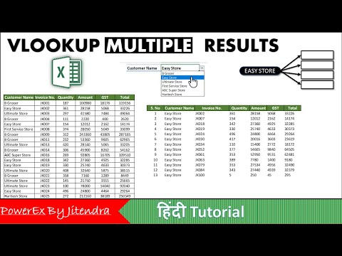 Vlookup Formula in MS Excel with Examples Finding Particular Data in Same Different Workbooks Hindi