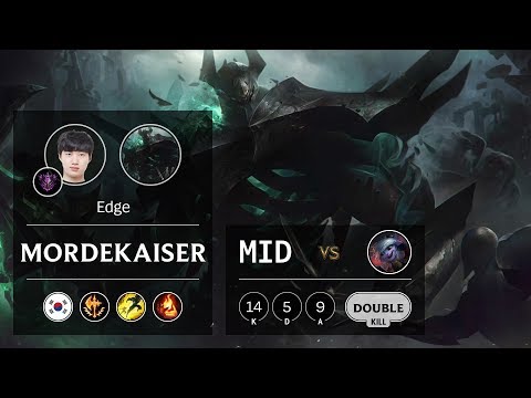 Mordekaiser Mid vs Tristana - KR Master Patch 9.23
