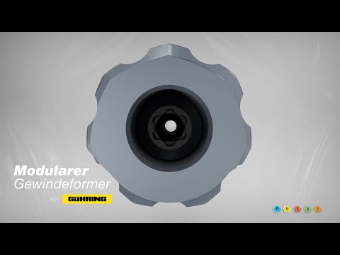 Gühring – Modularer Gewindeformer (German)