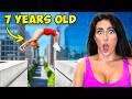 I Challenged the Worlds Smallest Parkour Athlete! DEFAULT Thumbnail