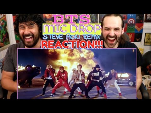 BTS (방탄소년단) | MIC' Drop (Steve Aoki Remix) Official MV - REACTION!!!