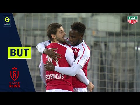 But Boulaye DIA (18' - STADE DE REIMS) FC GIRONDINS DE BORDEAUX - STADE DE REIMS (1-3) 20/21