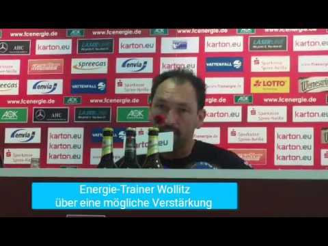 Energie-Trainer Wollitz über die mögliche Müller-Verpflichtung
