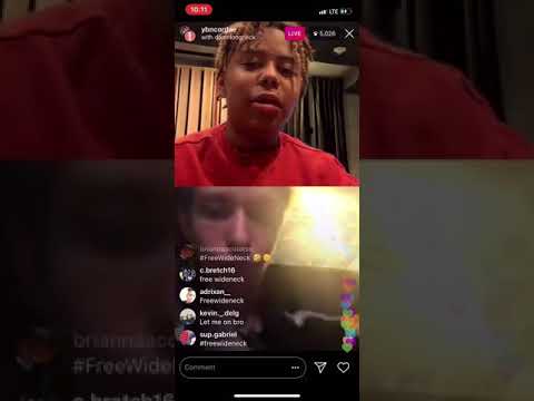 DAMNLONGNECK and YBN Cordae on live - FREE DamnWideneck Freestyle