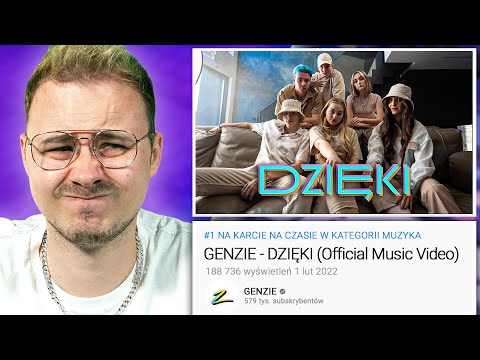 OCENIAM PIOSENKI POLSKICH YOUTUBERÓW - GENZIE - DZIĘKI