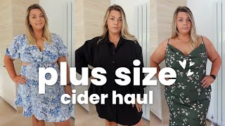 CIDER Summer Plus Size Try On Haul & Review