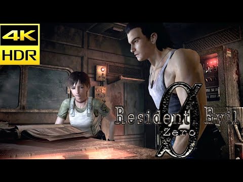 ALL REBECCA AND BILLY SCENES.RESIDENT EVIL 0 HD REMASTERED. 4K 60FPS HDR DOLBY VISION.