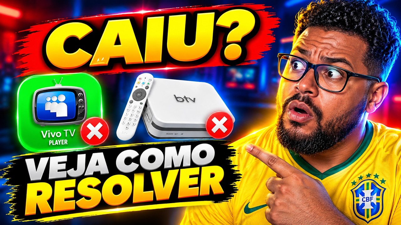 🚨 VIVO TV CAIU? BTV FORA DO AR? SAIBA O QUE FAZER AGORA!