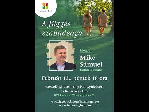 Előadás - 2026.02.13 - Wesselényi utcai Baptista Gyülekezet