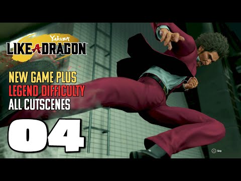 Yakuza Like a Dragon Legend Difficulty Walkthrough & Cutscenes - Part 4