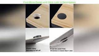 Most Awesome Product OIIKI 50Pcs 3/4'' Locking Hole Plugs, Black Nylon Plastic Hole Plugs 3/4'' ID,