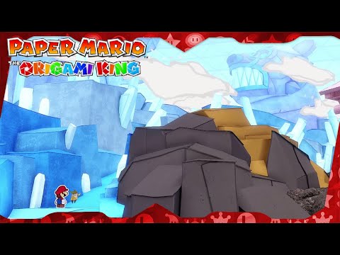 Ice Vellumental Mountain (Chapter 4) | Paper Mario: The Origami King Walkthrough ᴴᴰ