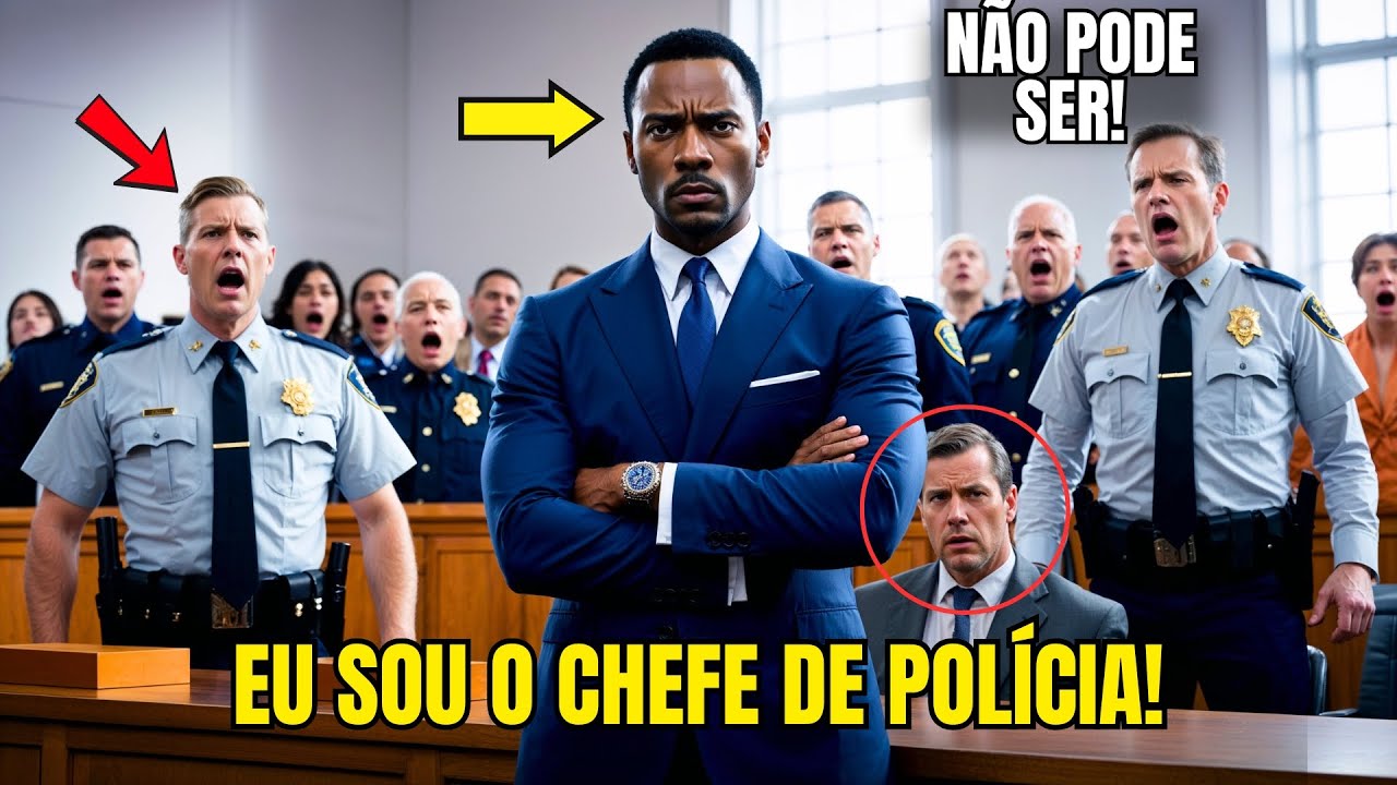 Policiais racistas prendem homem negro, mas suas expressões mudam quando descobrem que ele é o.....
