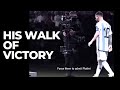 How Messi walked to lift the world cup (@verif_football)