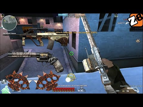 Crossfire NA 2.0 : Steyr AUG 21 - Camo - Alaconda Ghetto - Hero Mode X - Zombie V4