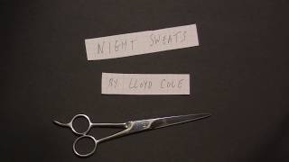 Lloyd Cole &quot;Night Sweats&quot; Lyric Video - Album &quot;Guesswork&quot; out now!