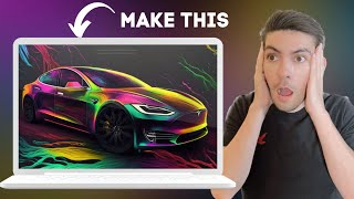 How To Create INSANE AI ART - Go From Beginner To Pro With MidJourney (Seriously)