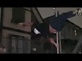 ポールダンス歴3日のコロナ自粛練習。また雨。とりあえずやれる事をやる!