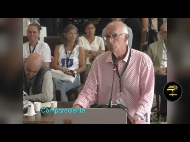 Óscar Roque, líder vecinal, y los problemas que tienen en La Vega de San José