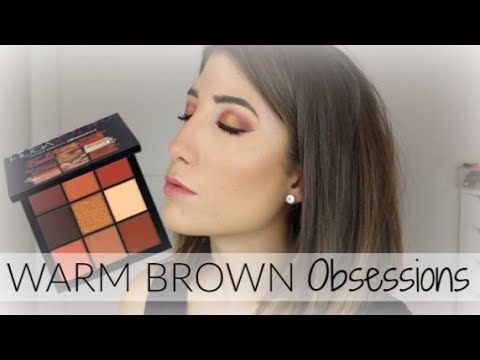 WARM BROWN Obsessions | HUDA BEAUTY | ¿Merece la pena? | SWATCHES + DEMO