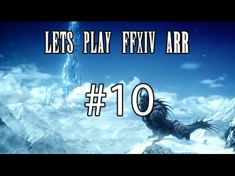 Lets play: FFXIV A Realm Reborn Part 10 - DPSing Your First Dungeon...Sort Of (Patch 2.45)