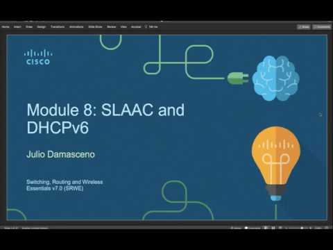CCNA2 v7 - Module 8  SLAAC and DHCPv6
