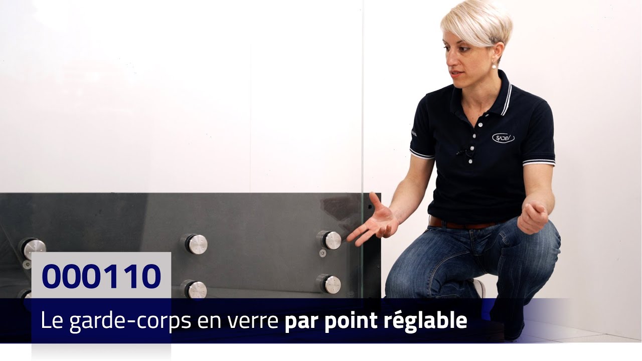 000110 découvrez les garde-corps en verre par points réglables